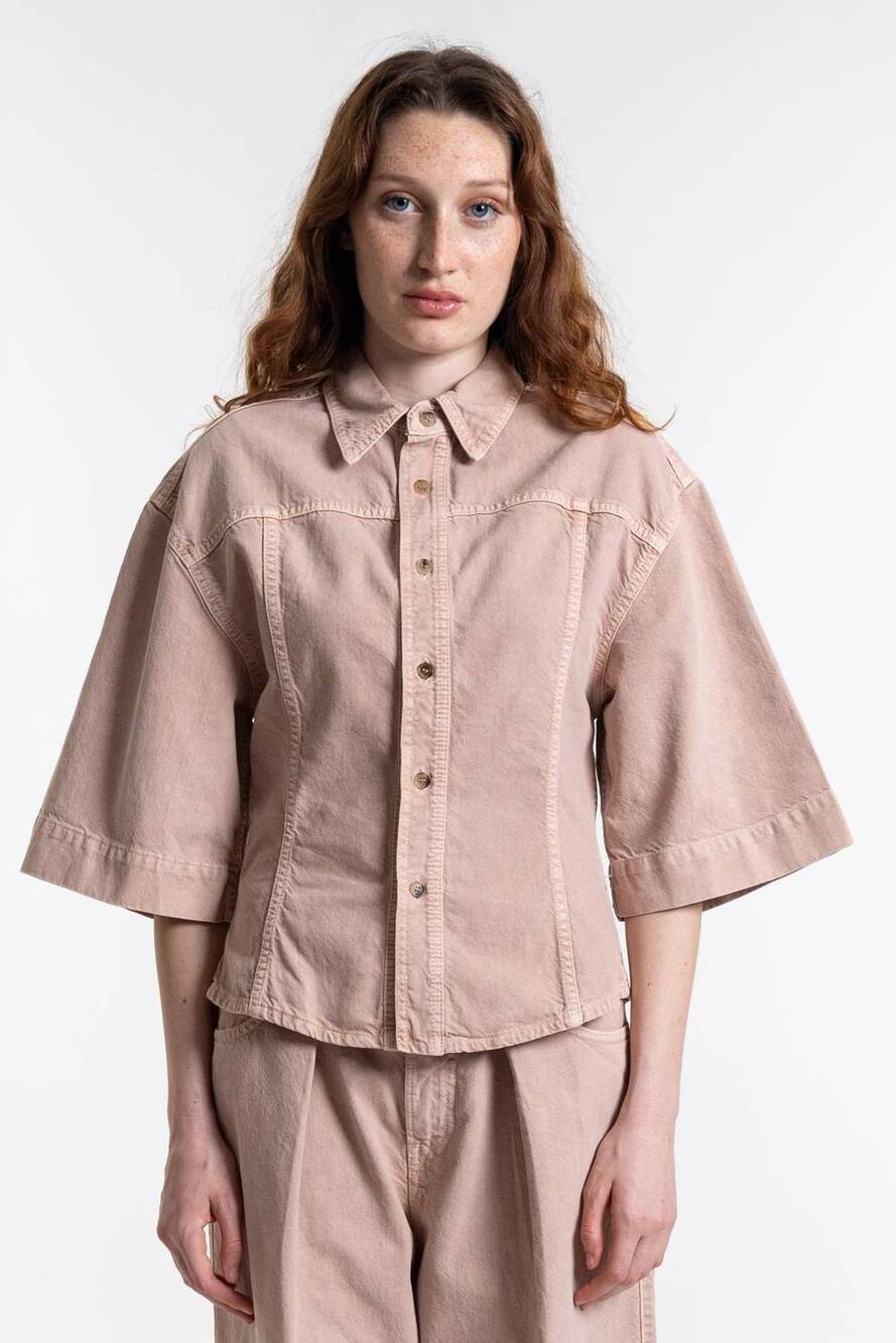 NEW HAIKURE lilas twill 45 top in skin